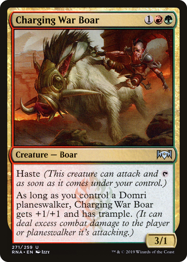 Charging War Boar (rna)
