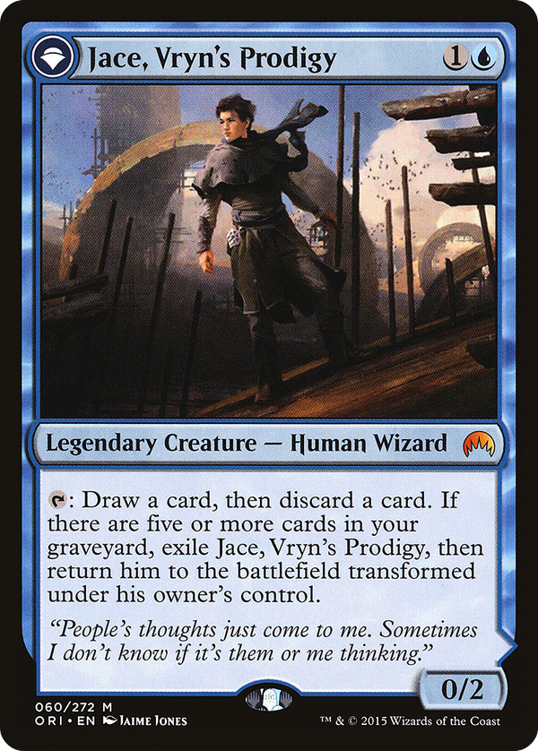 Jace, Vryn's Prodigy // Jace, Telepath Unbound (ori)