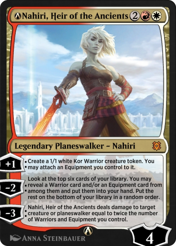 A-Nahiri, Heir of the Ancients (znr)