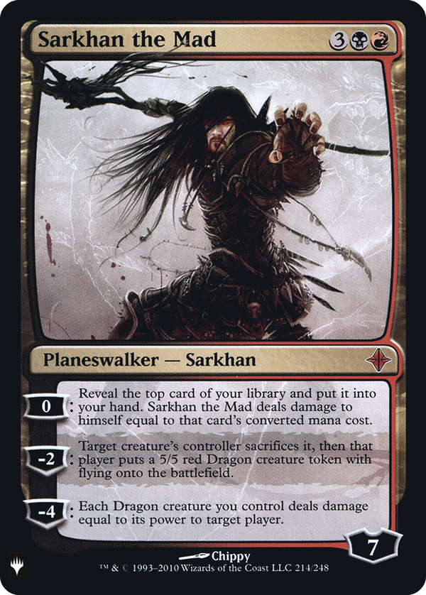 Sarkhan the Mad (plst)