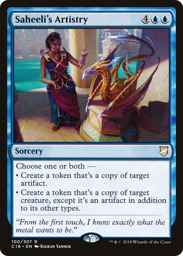 Saheeli's Artistry (c18)