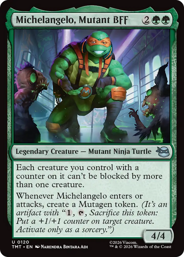Michelangelo, Mutant BFF (tmt)