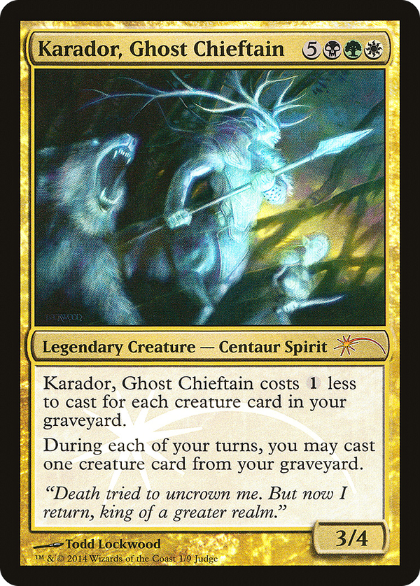 Karador, Ghost Chieftain (j14)
