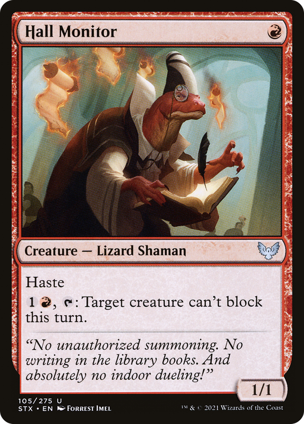 Hall Monitor (stx)