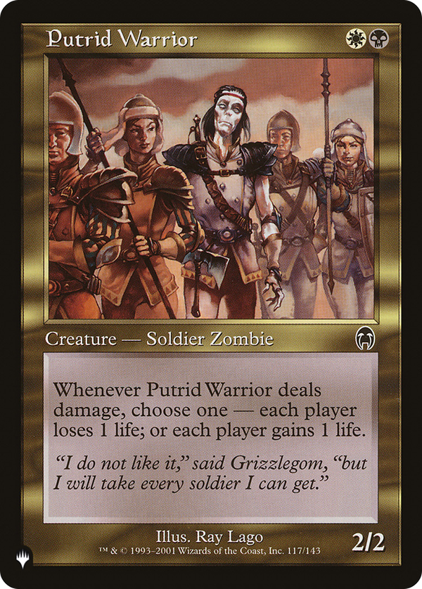 Putrid Warrior (plst)