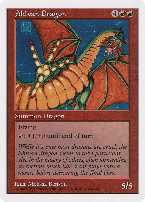 Shivan Dragon (o90p)