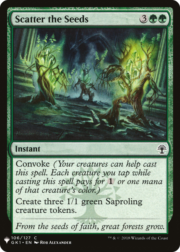 Scatter the Seeds (plst)