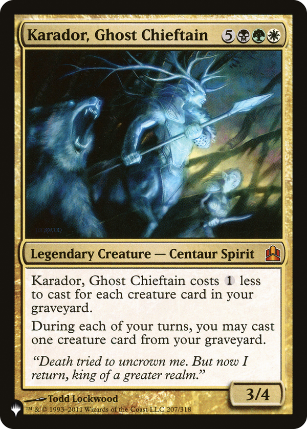 Karador, Ghost Chieftain (plst)