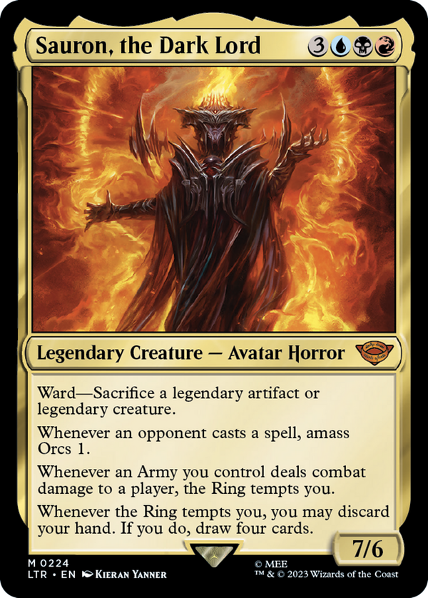 Sauron, the Dark Lord (ltr)