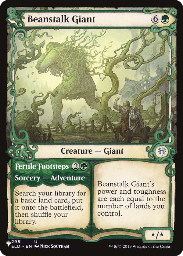 Beanstalk Giant // Fertile Footsteps (plst)