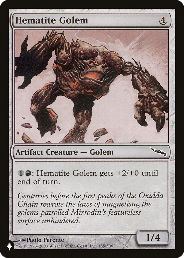 Hematite Golem (plst)