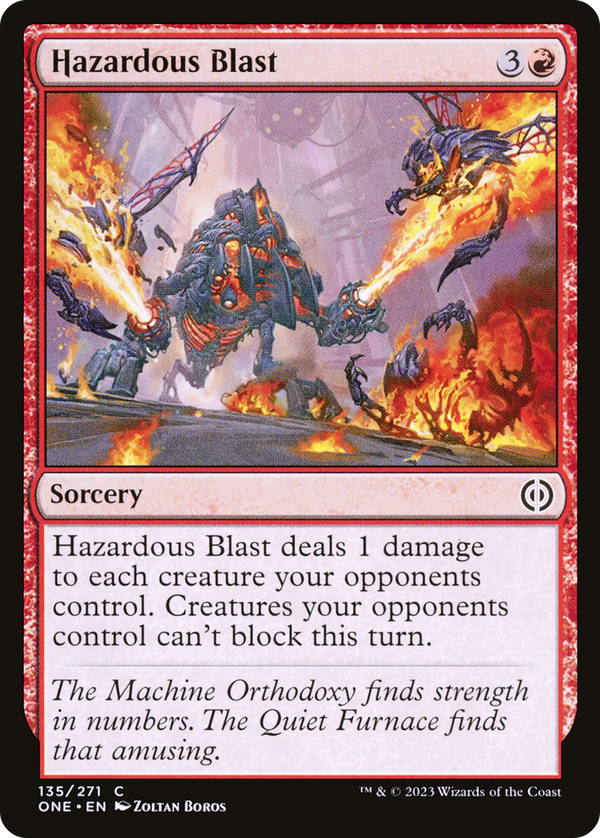 Hazardous Blast (one)