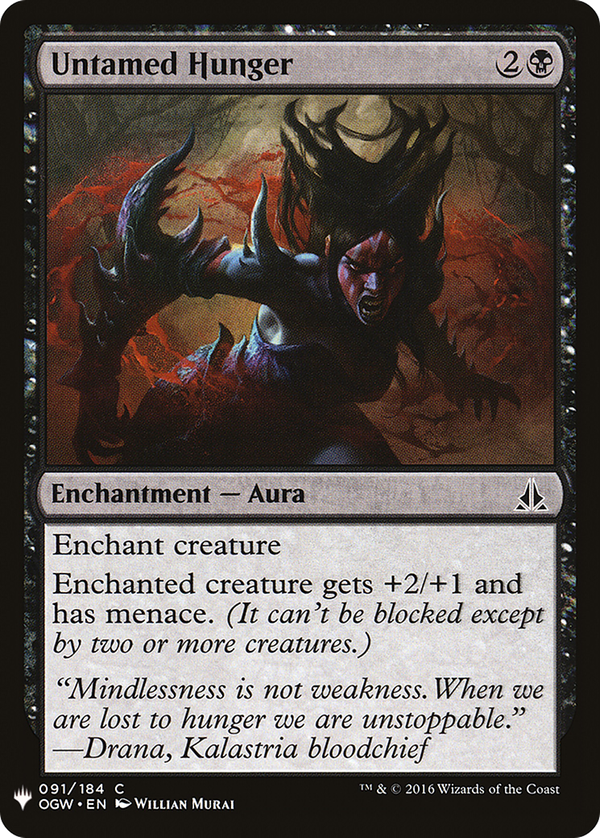 Untamed Hunger (plst)