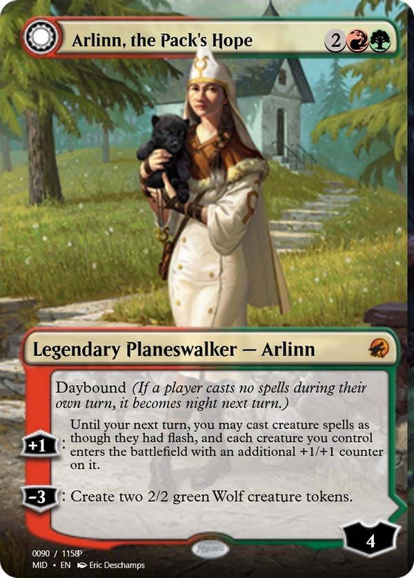 Arlinn, the Pack's Hope // Arlinn, the Moon's Fury (prm)
