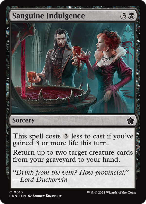 Sanguine Indulgence (fdn)