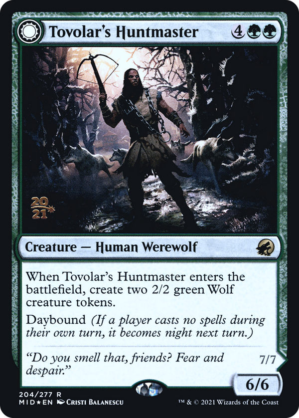 Tovolar's Huntmaster // Tovolar's Packleader (pmid)