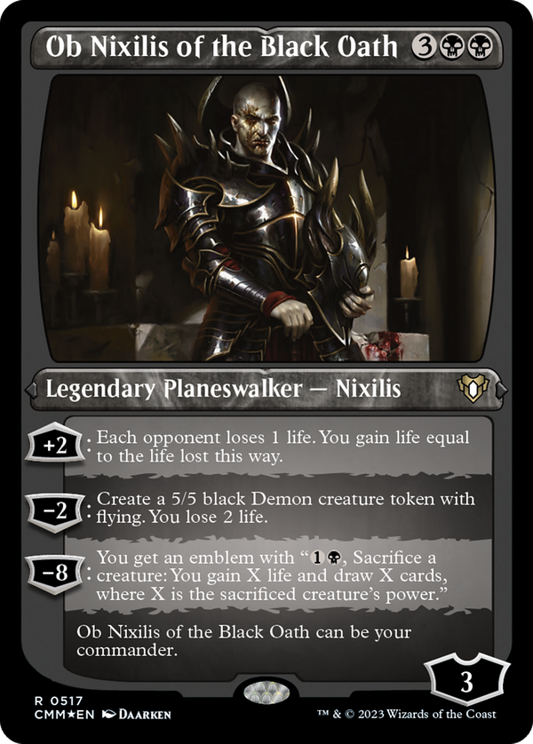 Ob Nixilis of the Black Oath (cmm)