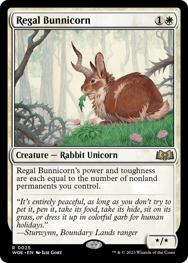 Regal Bunnicorn (woe)