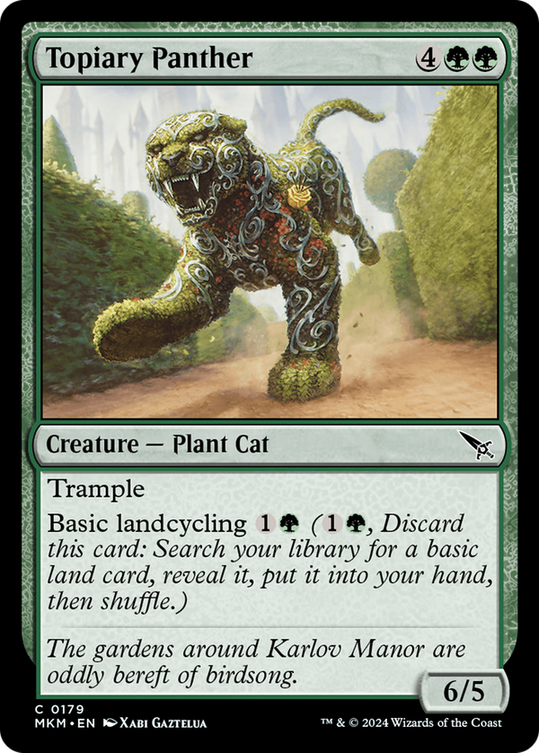 Topiary Panther (mkm)