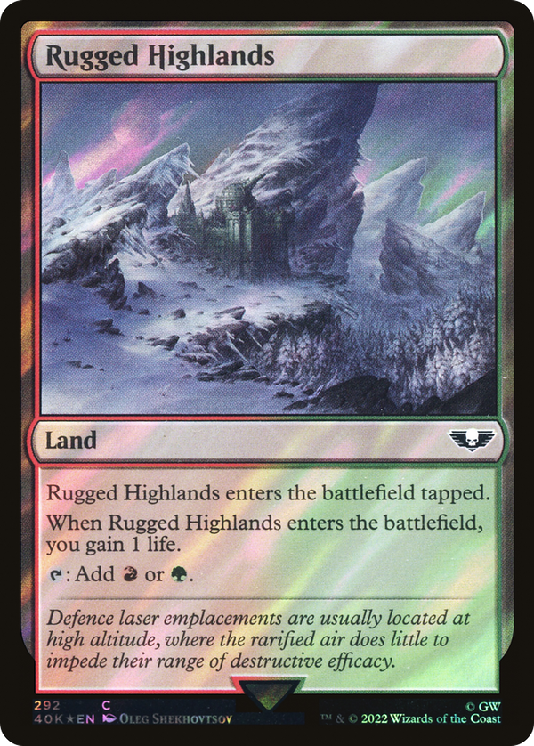 Rugged Highlands (40k)