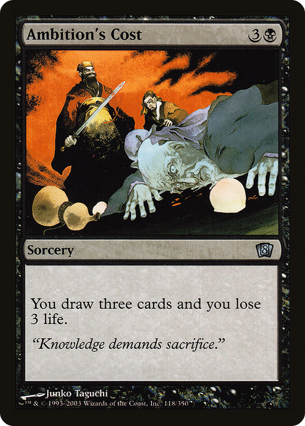 Ambition's Cost (8ed)