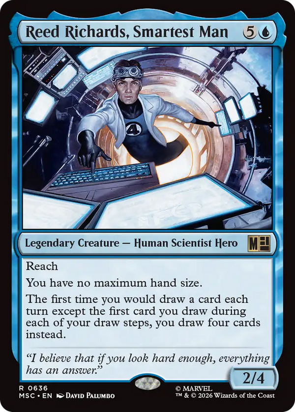 Reed Richards, Smartest Man (msc)