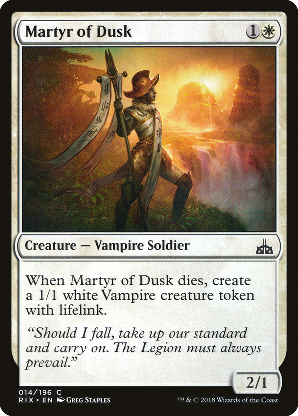 Martyr of Dusk (rix)