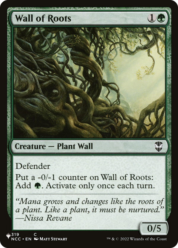Wall of Roots (plst)