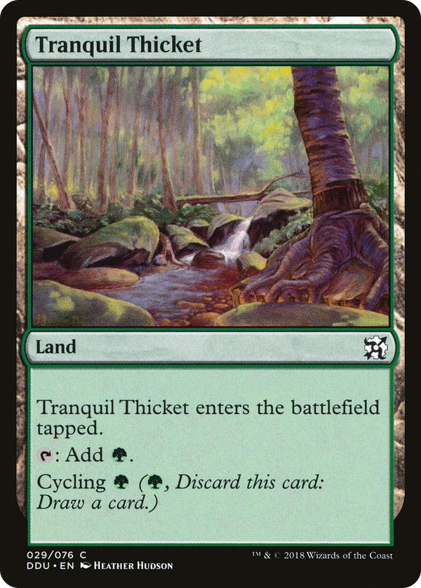 Tranquil Thicket (ddu)