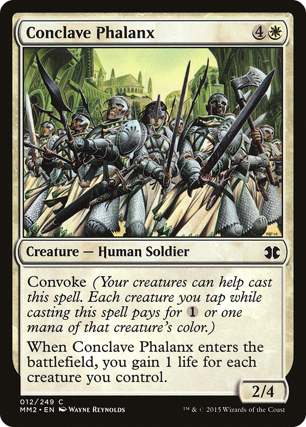 Conclave Phalanx (mm2)