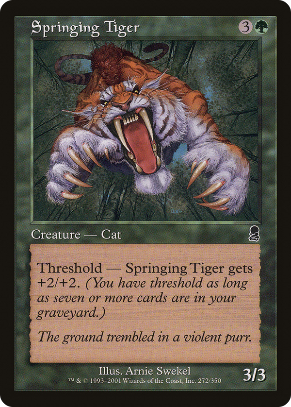 Springing Tiger (ody)