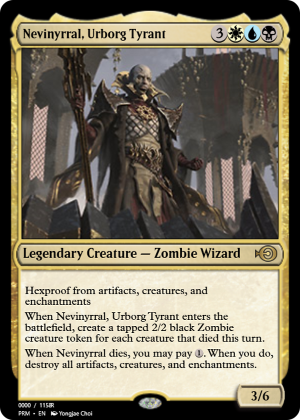 Nevinyrral, Urborg Tyrant (prm)