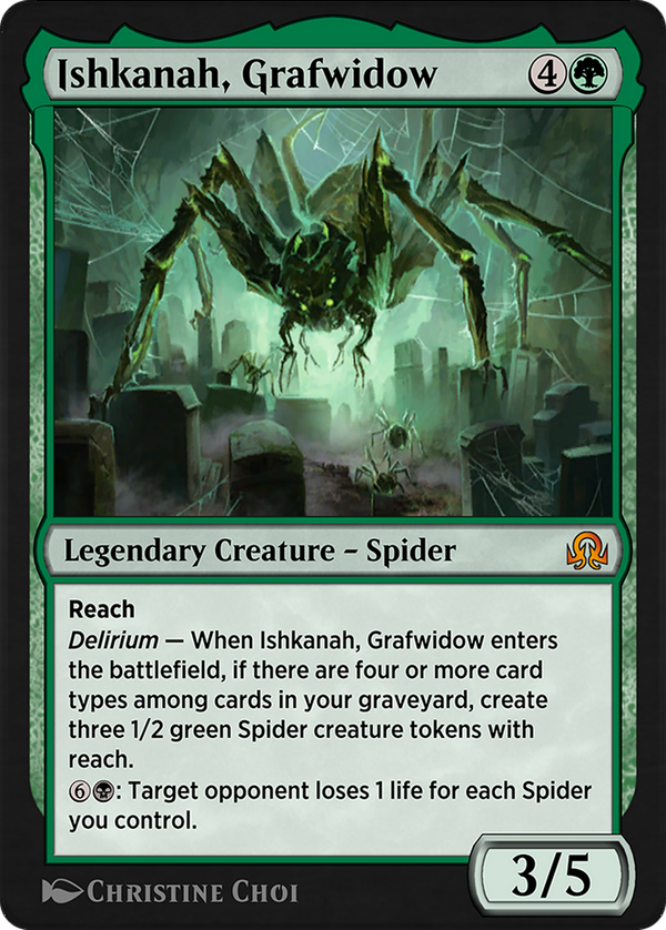 Ishkanah, Grafwidow (sir)