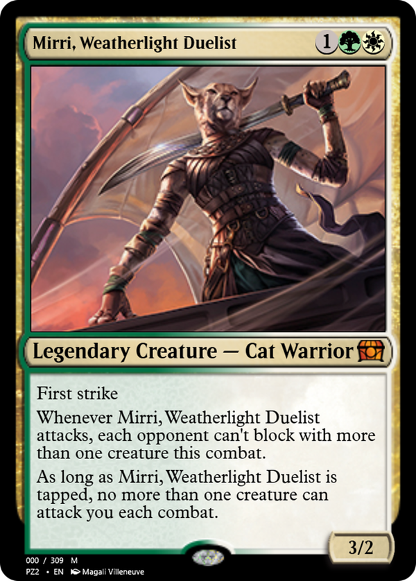 Mirri, Weatherlight Duelist (pz2)