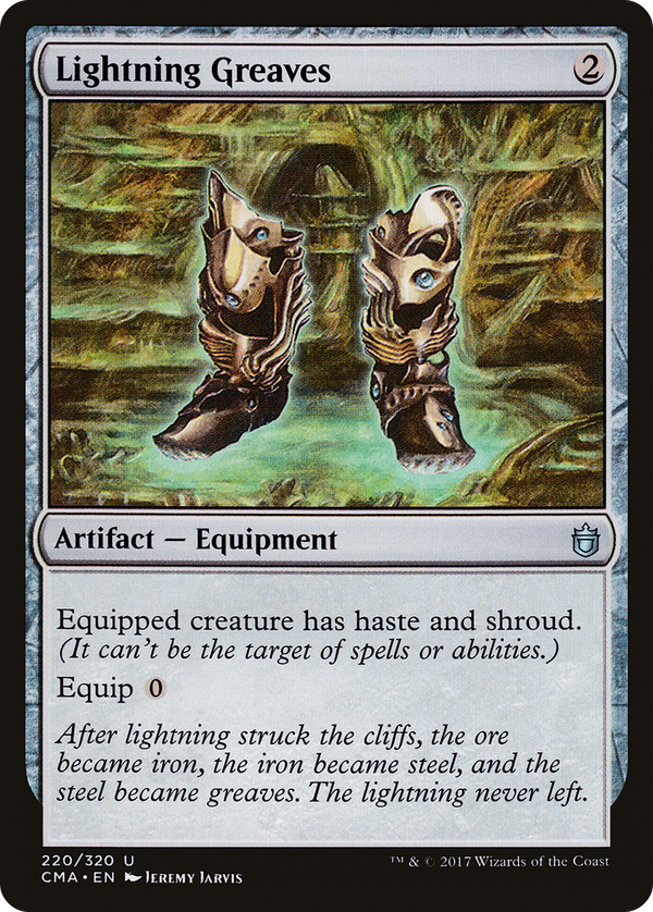 Lightning Greaves (cma)