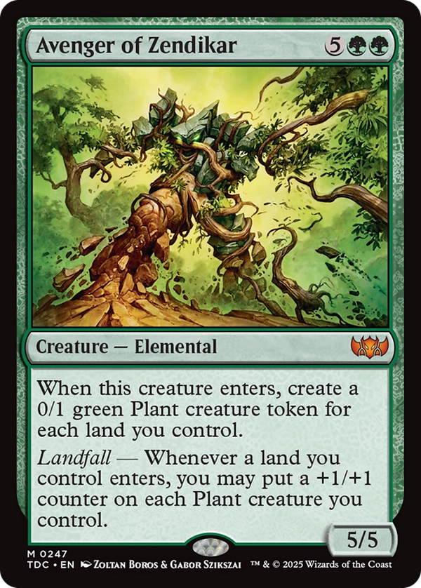 Avenger of Zendikar (tdc)