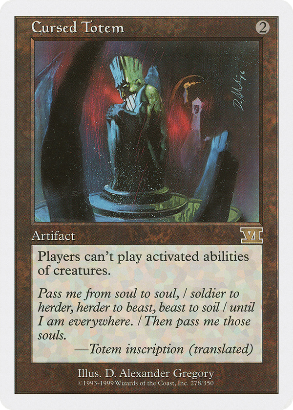 Cursed Totem (6ed)