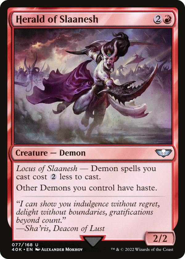 Herald of Slaanesh (40k)