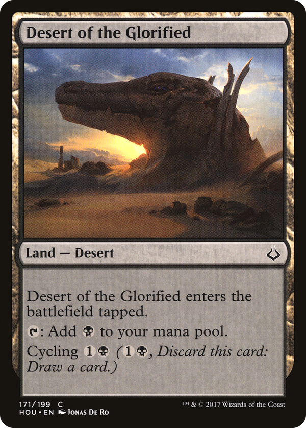 Desert of the Glorified (hou)