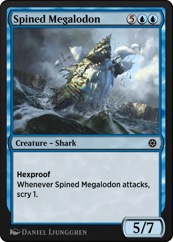 Spined Megalodon (hbg)