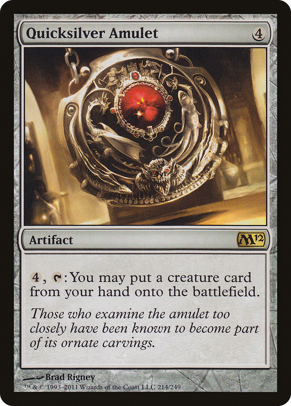 Quicksilver Amulet (m12)