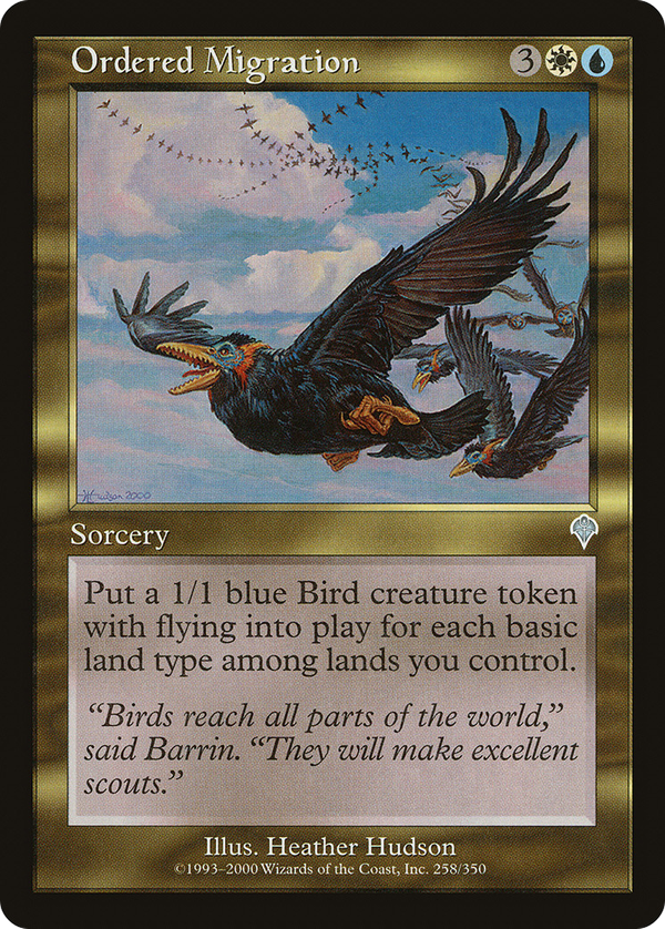 Ordered Migration (inv)