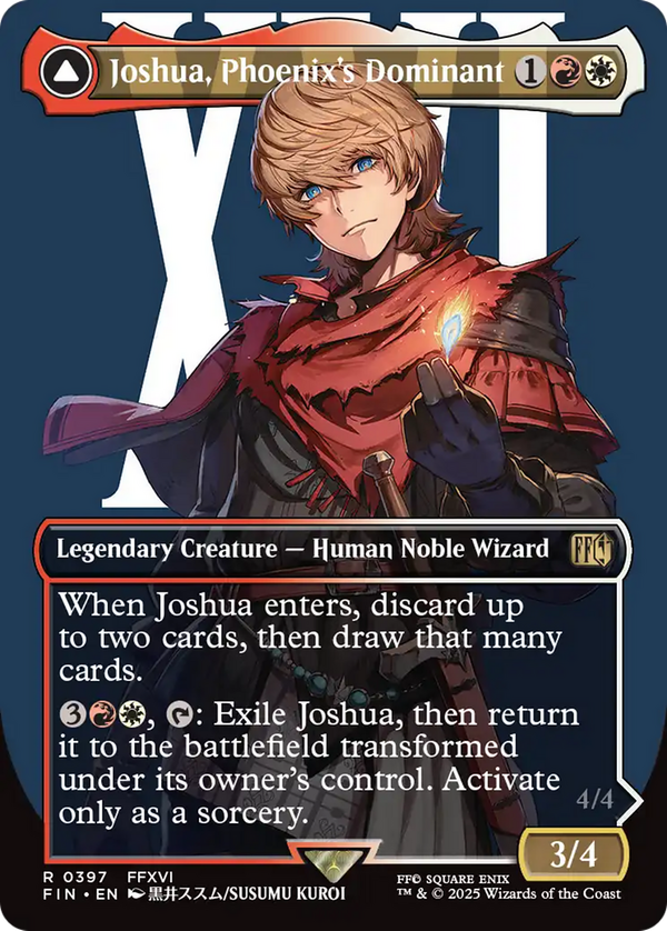 Joshua, Phoenix's Dominant // Phoenix, Warden of Fire (fin)