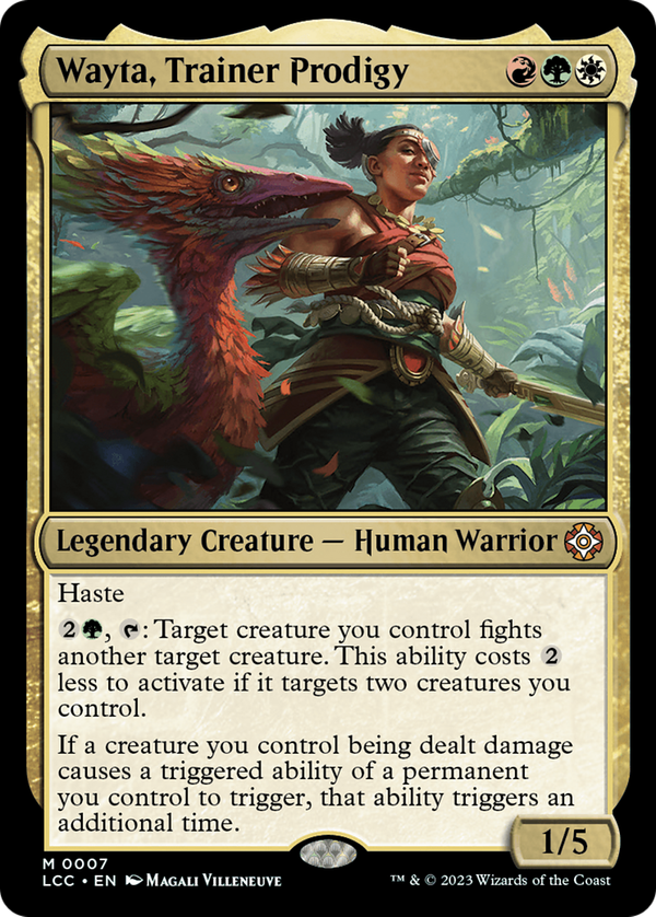 Wayta, Trainer Prodigy (lcc)
