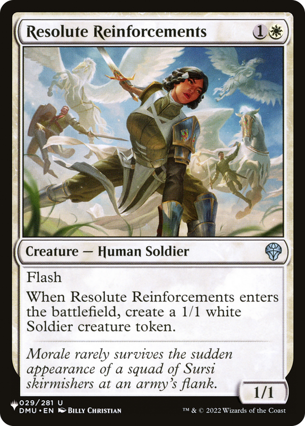 Resolute Reinforcements (plst)