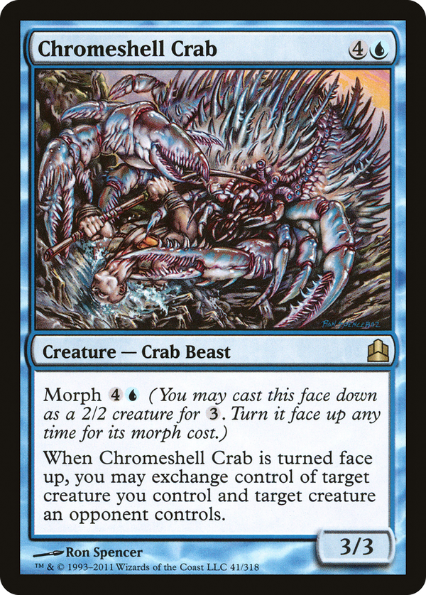 Chromeshell Crab (cmd)