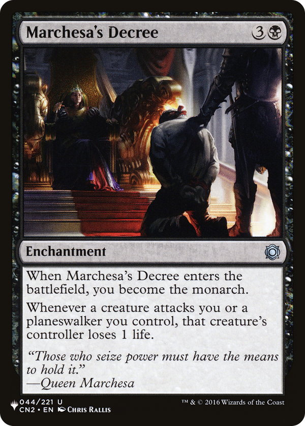 Marchesa's Decree (plst)