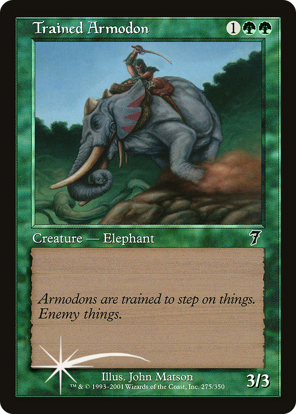 Trained Armodon (7ed)