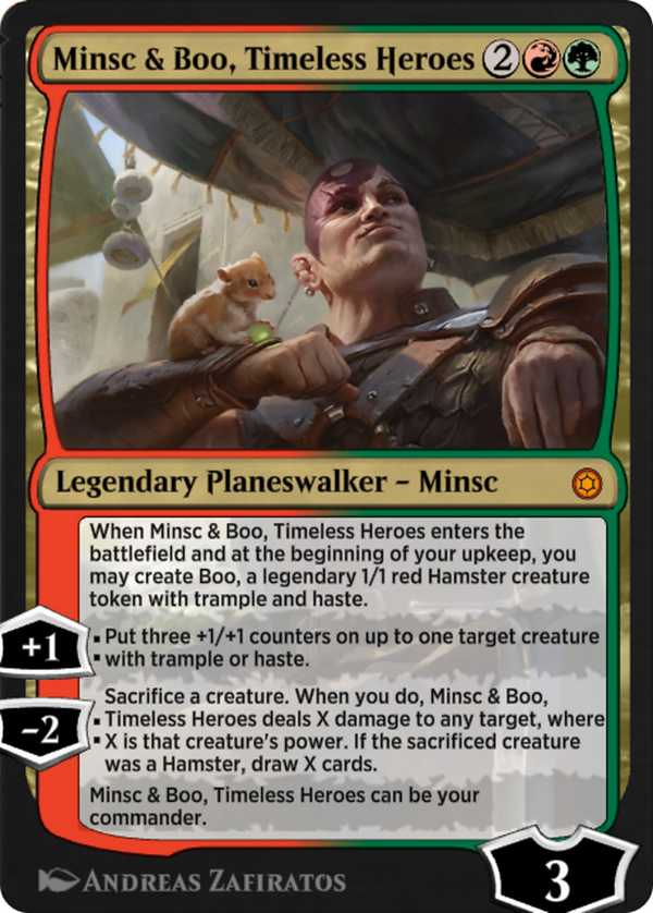 Minsc & Boo, Timeless Heroes (hbg)