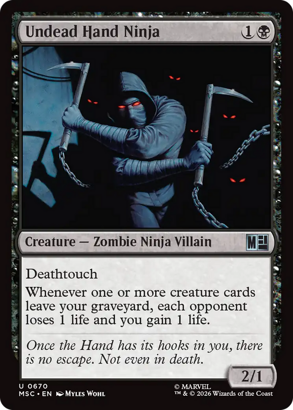 Undead Hand Ninja (msc)